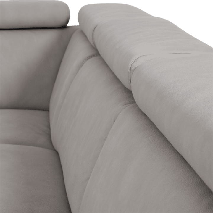 Salon d'angle Panenka gris clair