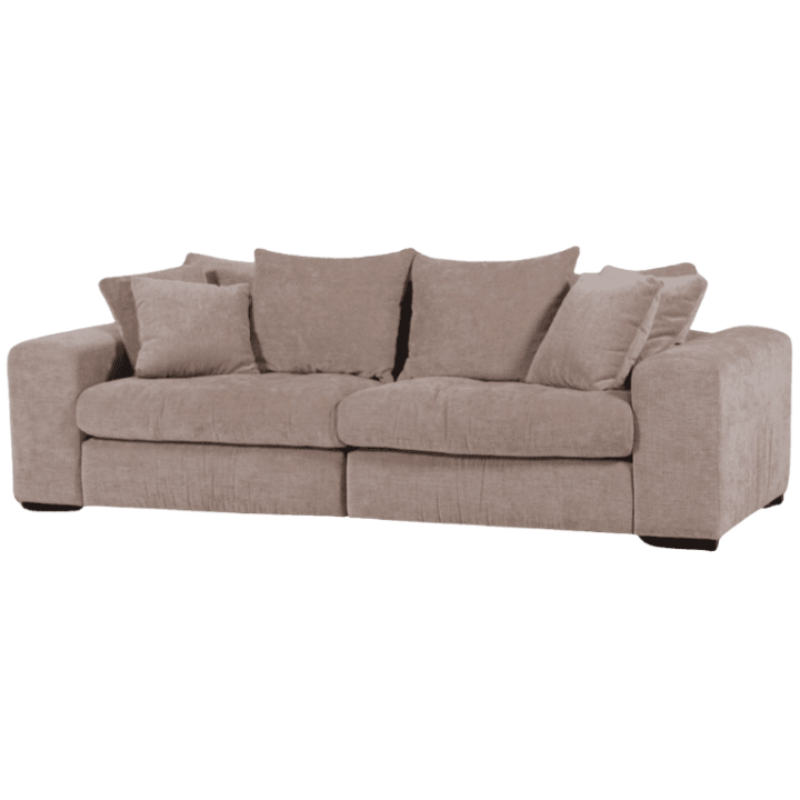 Canape 2 places Polany taupe