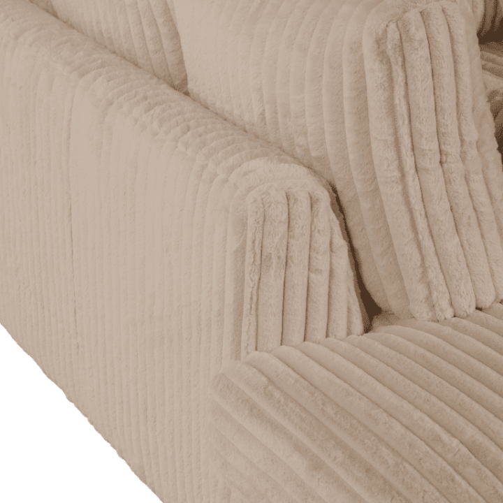 Salon d'angle gauche Mojo beige