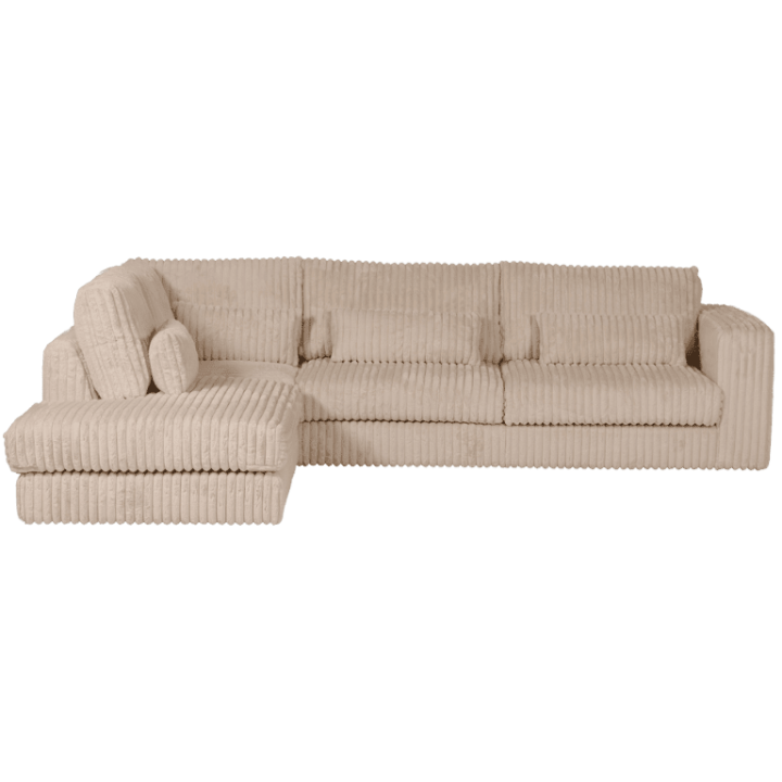Salon d'angle gauche Mojo beige