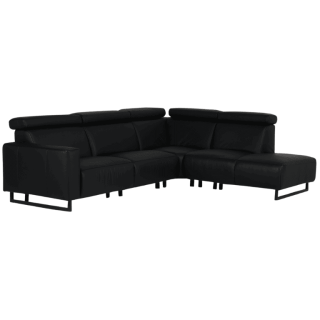 Salon d'angle Ribba noir