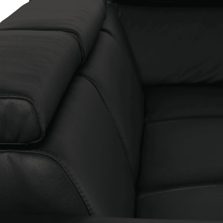 Salon d'angle Ribba noir