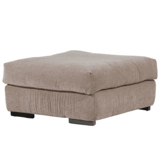 Pouf Polany bandy taupe