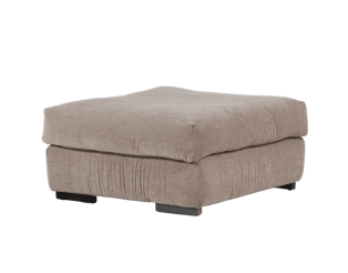 Pouf Polany bandy taupe