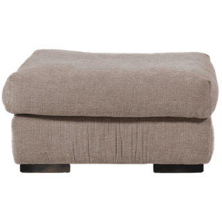 Pouf Polany bandy taupe