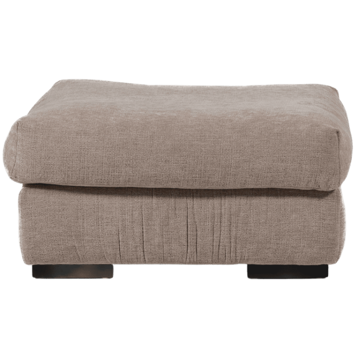 Pouf Polany bandy taupe