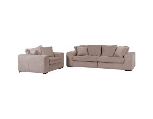 Salon 3 + 1 places Polany taupe