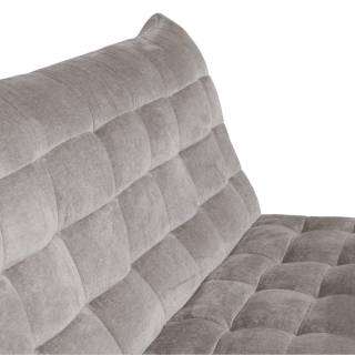 Salon d'angle Scalo orange et gris