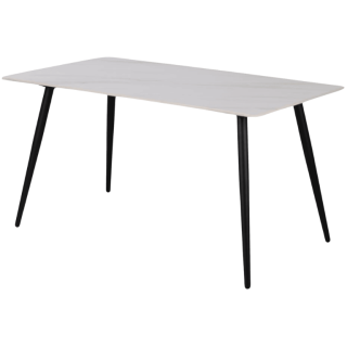 Table rectangulaire Wiclow Blanc 24298