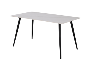 Table rectangulaire Wiclow Blanc 24298