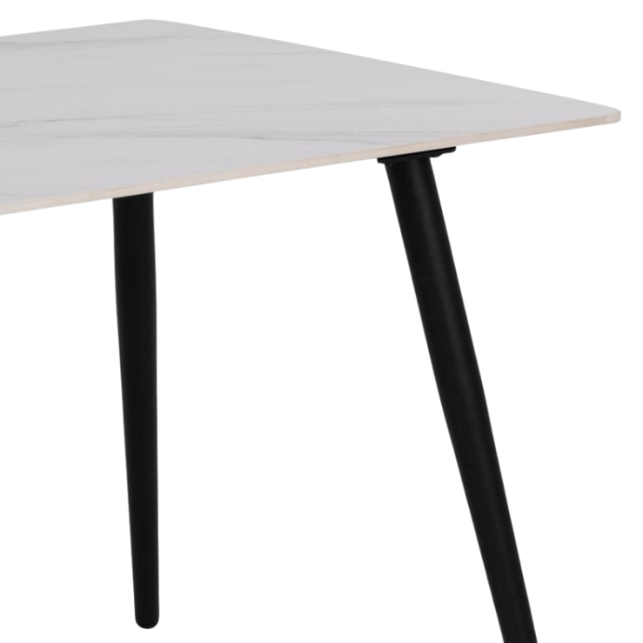 Table rectangulaire Wiclow Blanc 24298