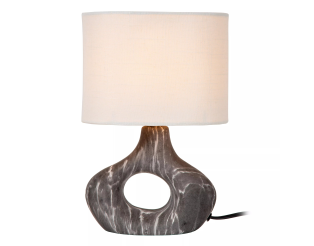 LAMPE DE TABLE  TOMEO 47509/81/30 GRIS - CERAMIQUE