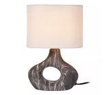 LAMPE DE TABLE  TOMEO 47509/81/30 GRIS - CERAMIQUE