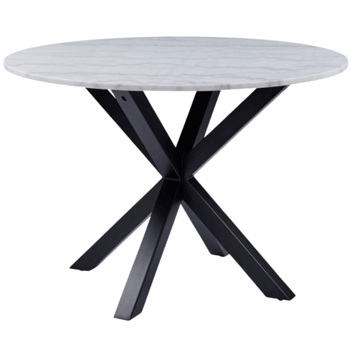 Produit WEB - 18857 Table 110 cm ronde Heaven céramique