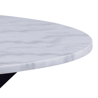 Produit WEB - 18857 Table 110 cm ronde Heaven céramique