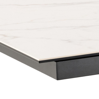 Table rectangulaire Heaven Céramique white allongeable 200/240cm