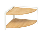 Etagère d'angle 2 niveaux ordera bamboo