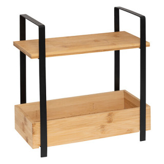 Etagère Odera bambou noir