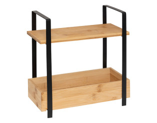 Etagère Odera bambou noir