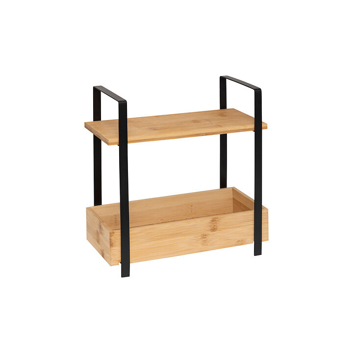 Etagère Odera bambou noir