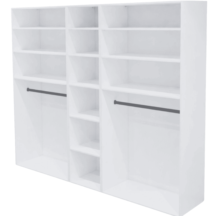 Casa - Dressing 225 cm - Blanc