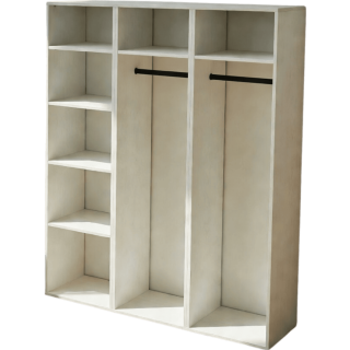 Meuble de rangement 180 cm Casa blanc