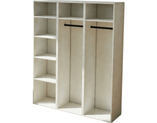 Meuble de rangement 180 cm Casa blanc