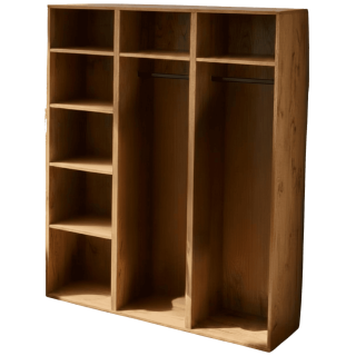 Meuble de rangement 180 cm Casa chêne hikory