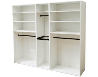 Casa - dressing 240 cm Blanc