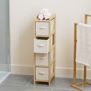 Etagère fine 4 rangements box Tidy 174903