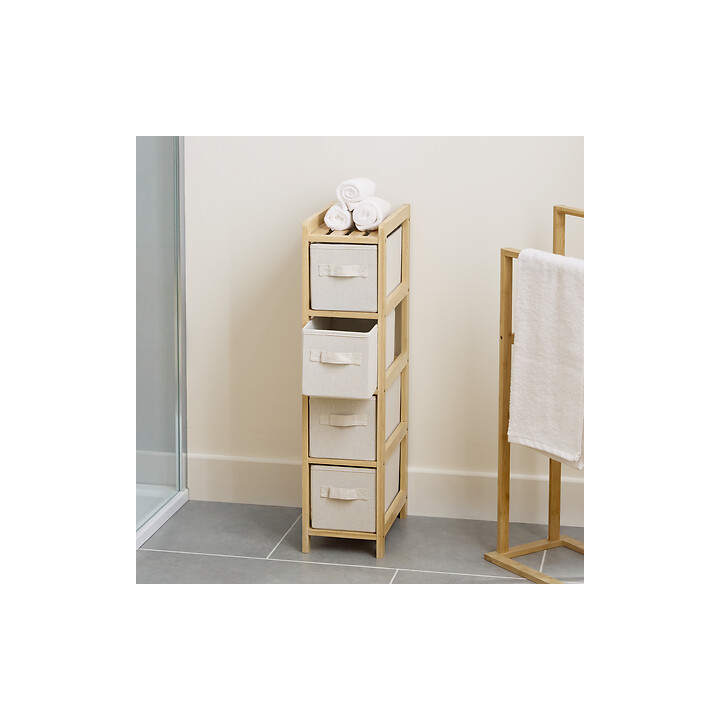 Etagère fine 4 rangements box Tidy 174903