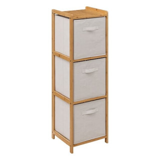 Etagère Tidy 3 rangements en bamboo 174901