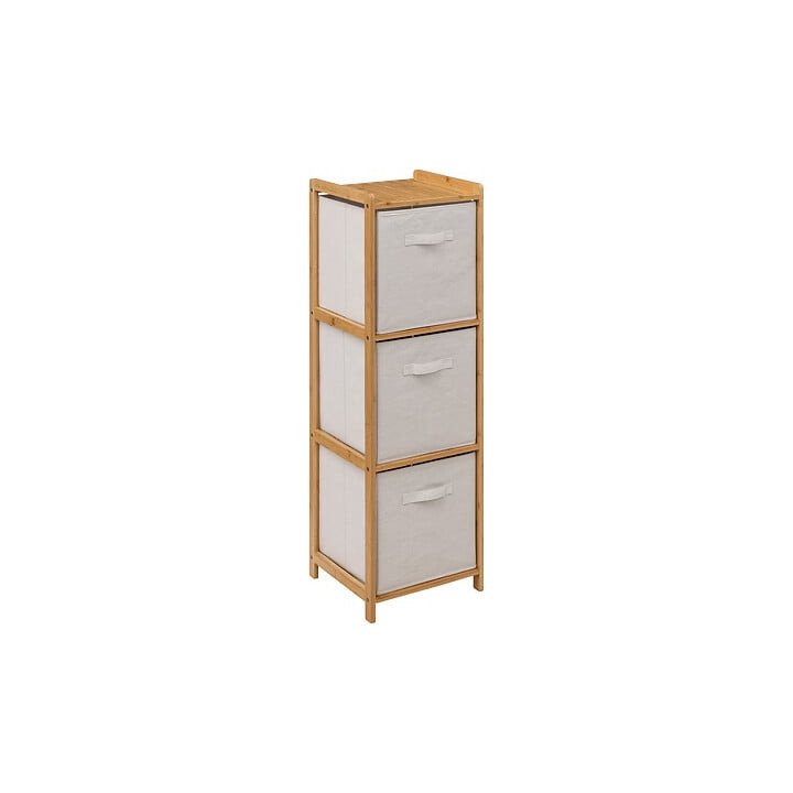 Etagère Tidy 3 rangements en bamboo 174901