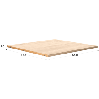 Etagère Casa Kit 1 chêne Hikory L60