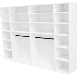 Casa - dressing 270 cm Blanc
