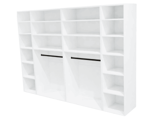 Casa - dressing 270 cm Blanc