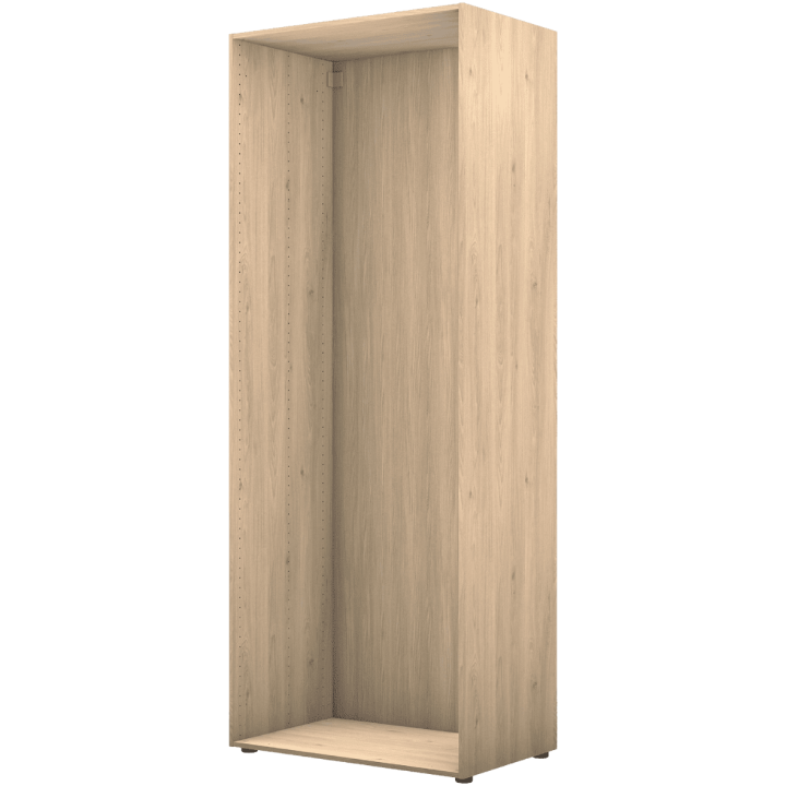 Caisson Casa HT204 cm - L 90 cm - P 56 cm Chêne Hikory
