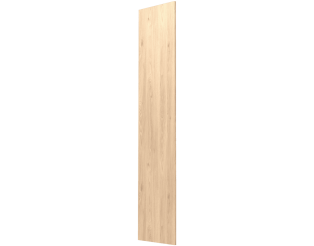 Porte simple Casa H201 cm L 45 cm chêne hikory