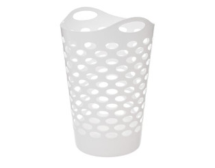 Corbeille 60L blanc