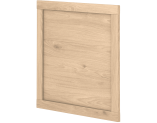Porte cadre Casa H 58 cm L 60 cm Chêne hikory