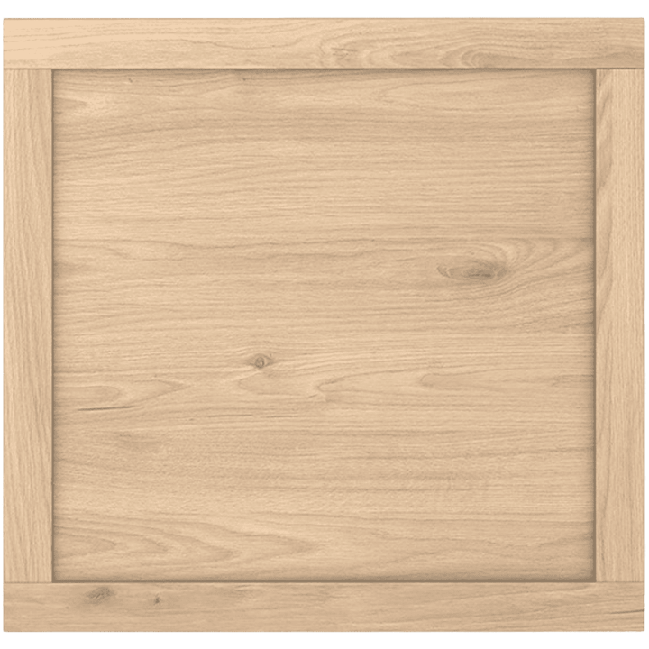 Porte cadre Casa H 58 cm L 60 cm Chêne hikory