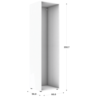Caisson Casa - HT232 - L 60 cm - P 56 cm blanc