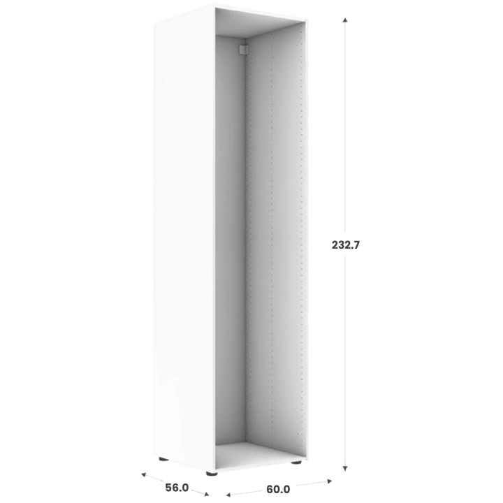 Caisson Casa - HT232 - L 60 cm - P 56 cm blanc