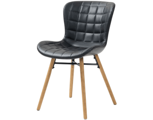 Chaise Kerma noir cha01pu