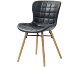 Chaise Kerma noir cha01pu