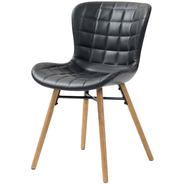 Chaise Kerma noir cha01pu