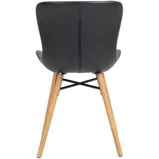 Chaise Kerma noir cha01pu