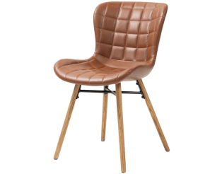 Chaise Pu Marron Chap071pu