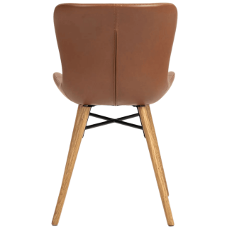 Chaise Pu Marron Chap071pu