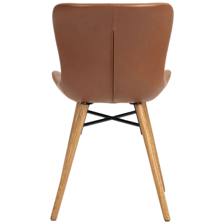 Chaise Pu Marron Chap071pu